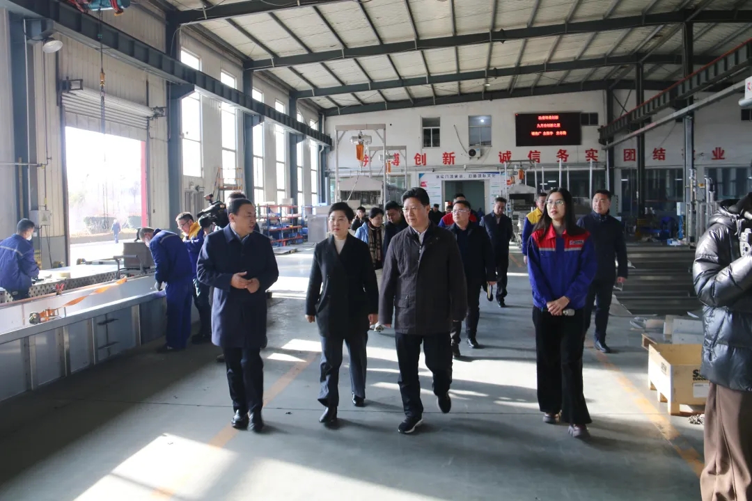 市政協(xié)黨組書記、主席孟慶斌一行赴銳智智能開展調(diào)研指導(dǎo)工作